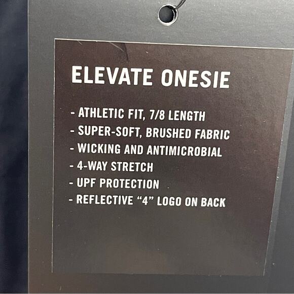 Fourlaps Jumpsuit Onesie Elevate Black - Picture 6 of 13